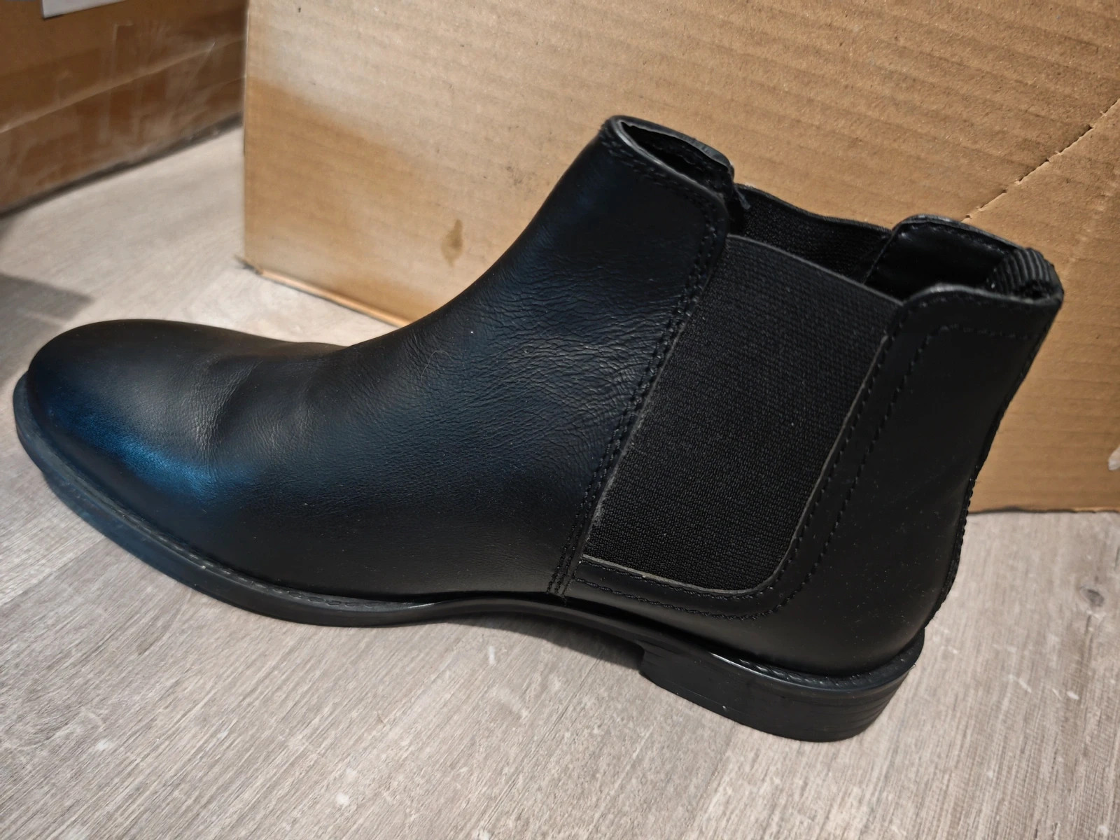 Bottines Chelsea Alison & Jake cuir noir T40 – Neuves – Chelsea – taille 40 2