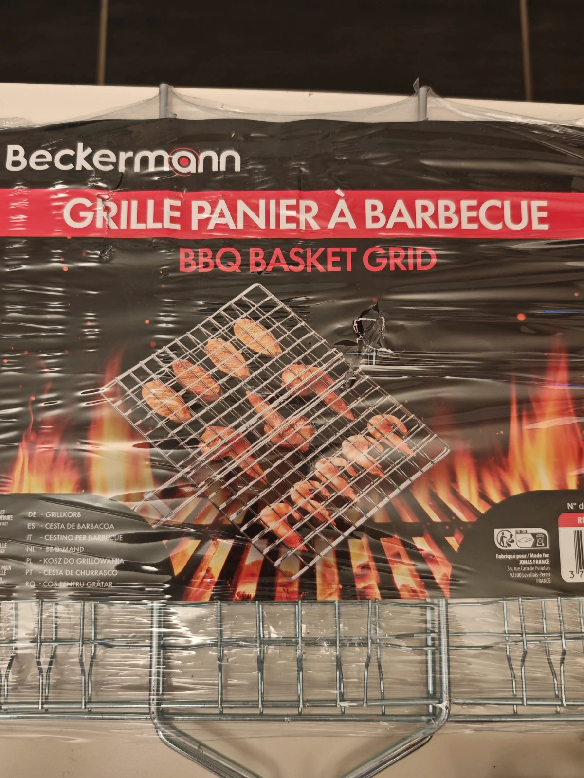 Kit barbecue neuf beckermann – grille panier + ventilateur manuel bbq 2