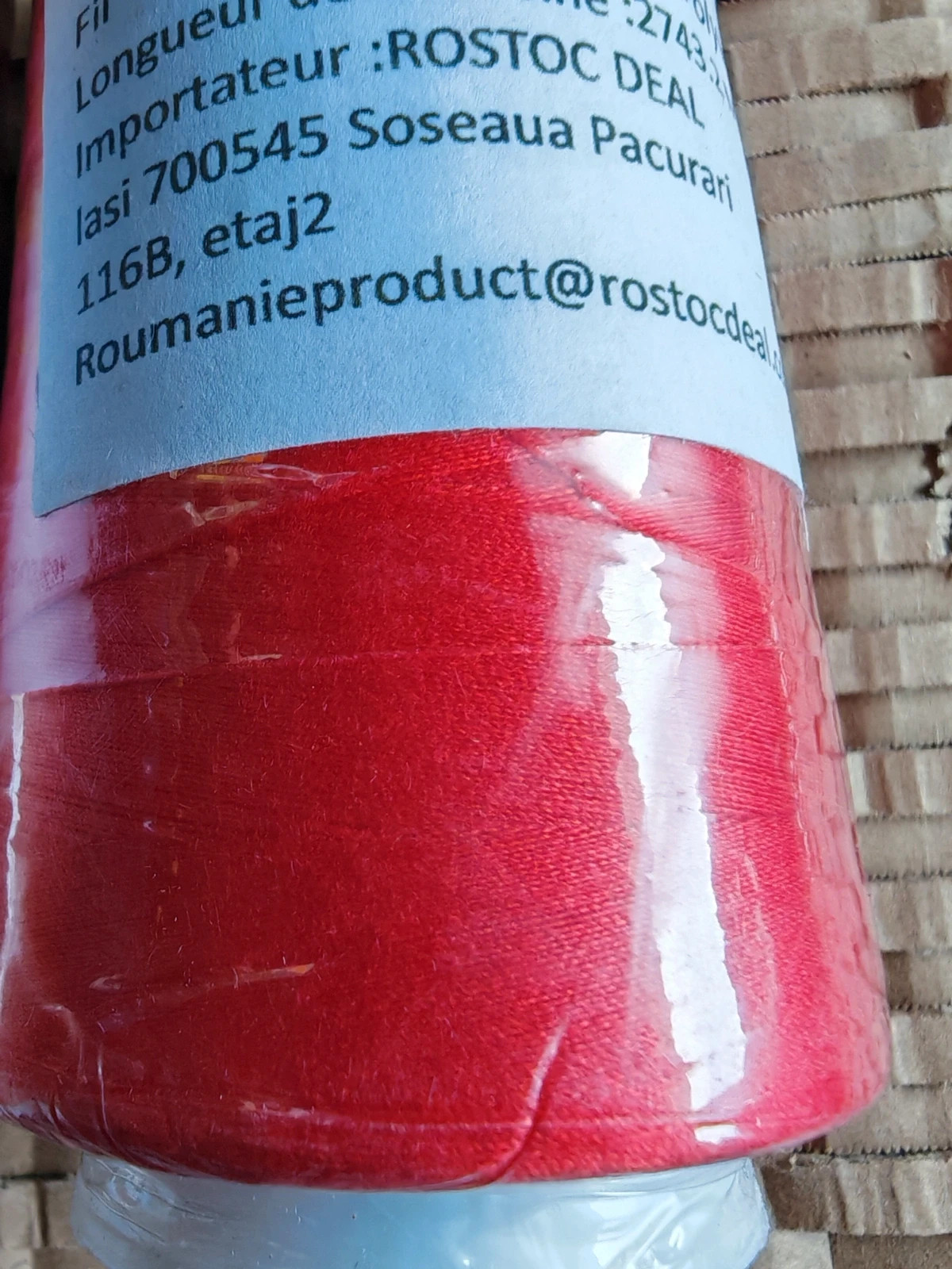Fil à coudre polyester 2743m *2 – Grande bobine – Neuf 2