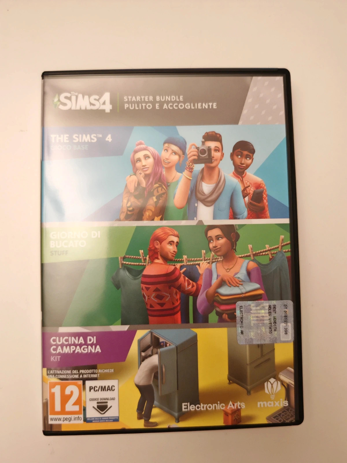 Les Sims 4 Starter Bundle PC/Mac – Jeu de base + 2 packs – Code de téléchargement inclus