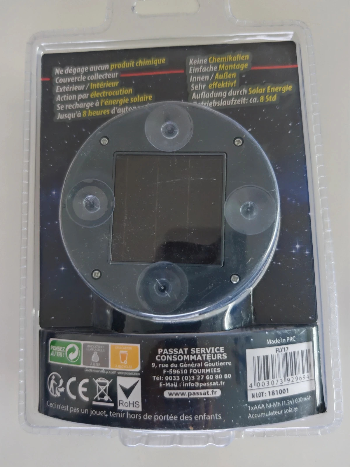 Piège solaire rechargeable anti-insectes Buzzkill – buzzkill 2