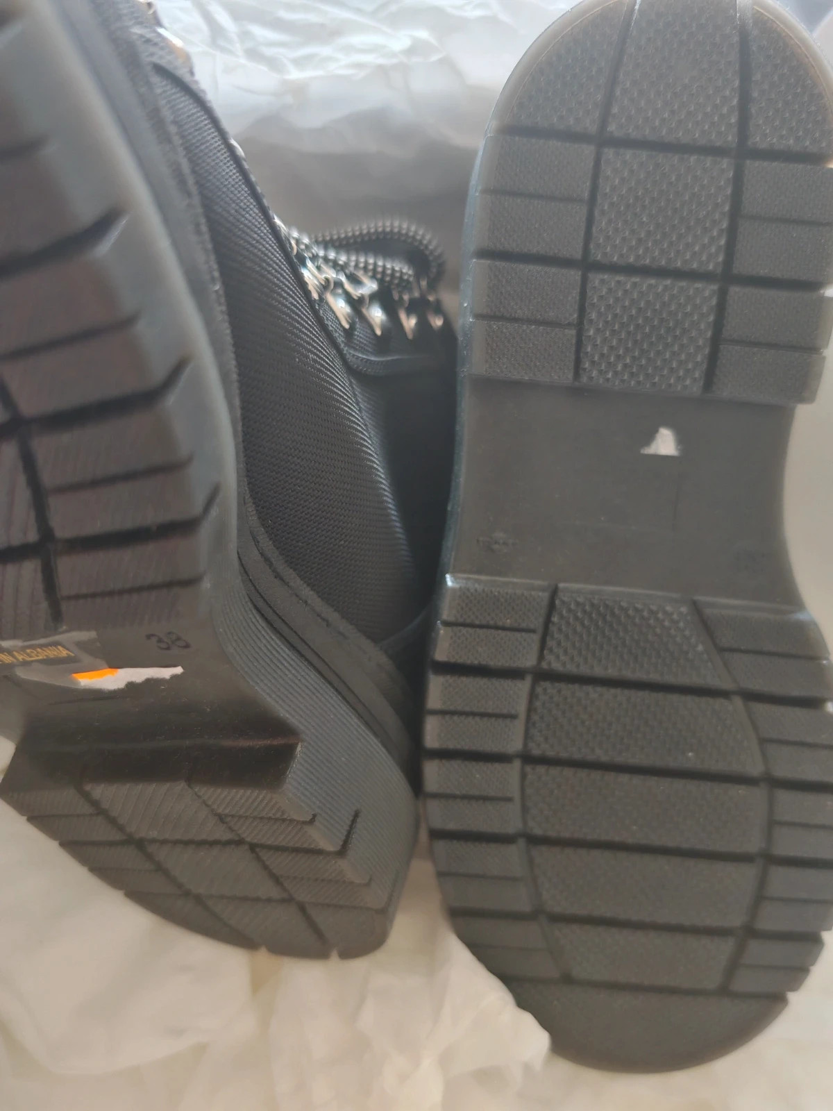 Bottines Furla noires fourrées – Furla – taille EU 38 4