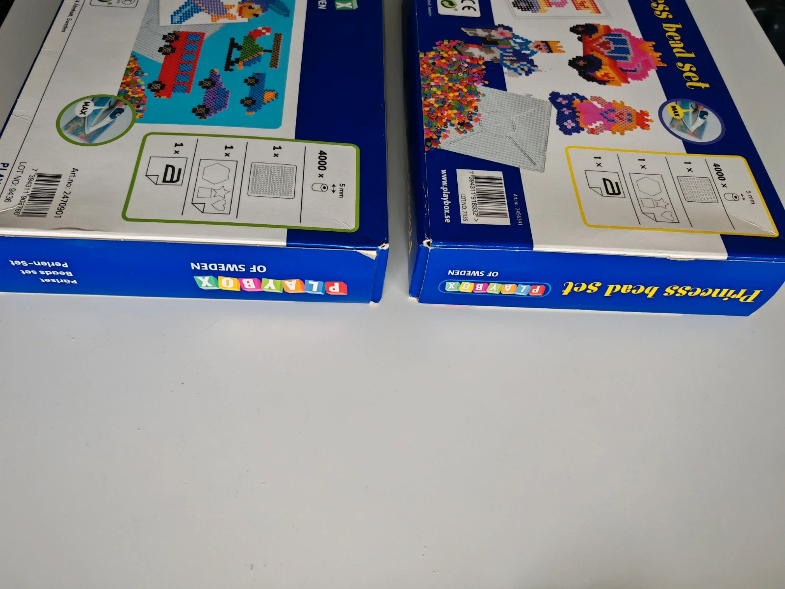 DIY Playbox – Lot de 2 coffrets de perles à repasser – 2 x 4000 perles – Neuf – Playbox – taille 5 ans / 110 cm 4