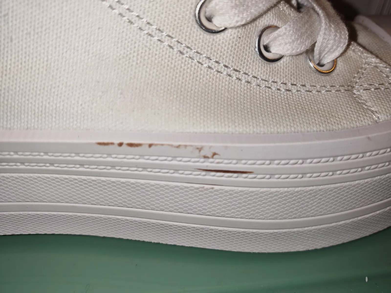 Baskets montantes plateforme Refresh blanches – Refresh – taille EU 38 6