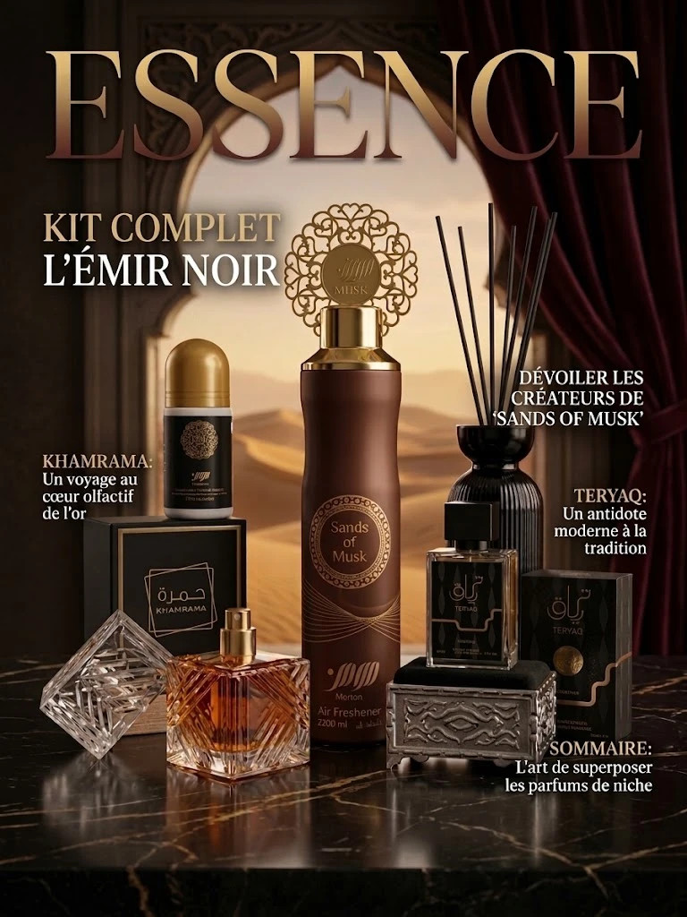 Parfums Khamraha Coffret '' L'Emir Noir ''