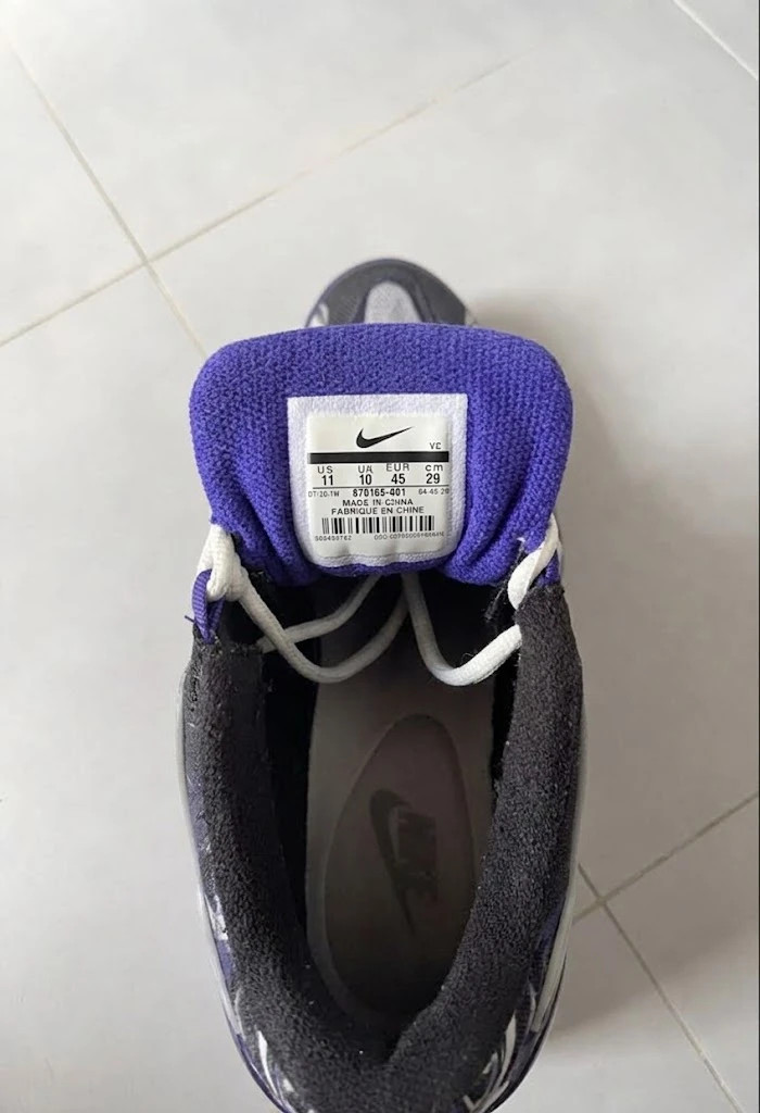 Nike Air Max Tailwind IV 4 - Noir/Argent/Violet – Nike – taille 45 3