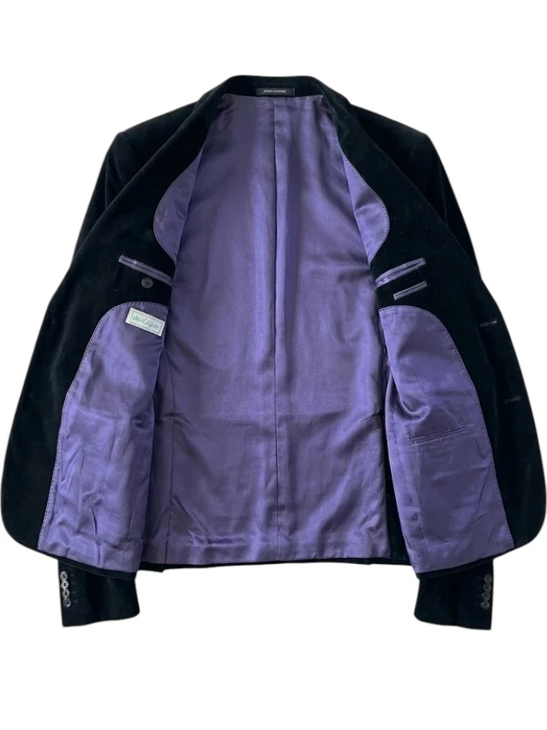 Veste en Velours - Made in Italy (Tissu Duca Visconti) – Duca Visconti – taille XL 3
