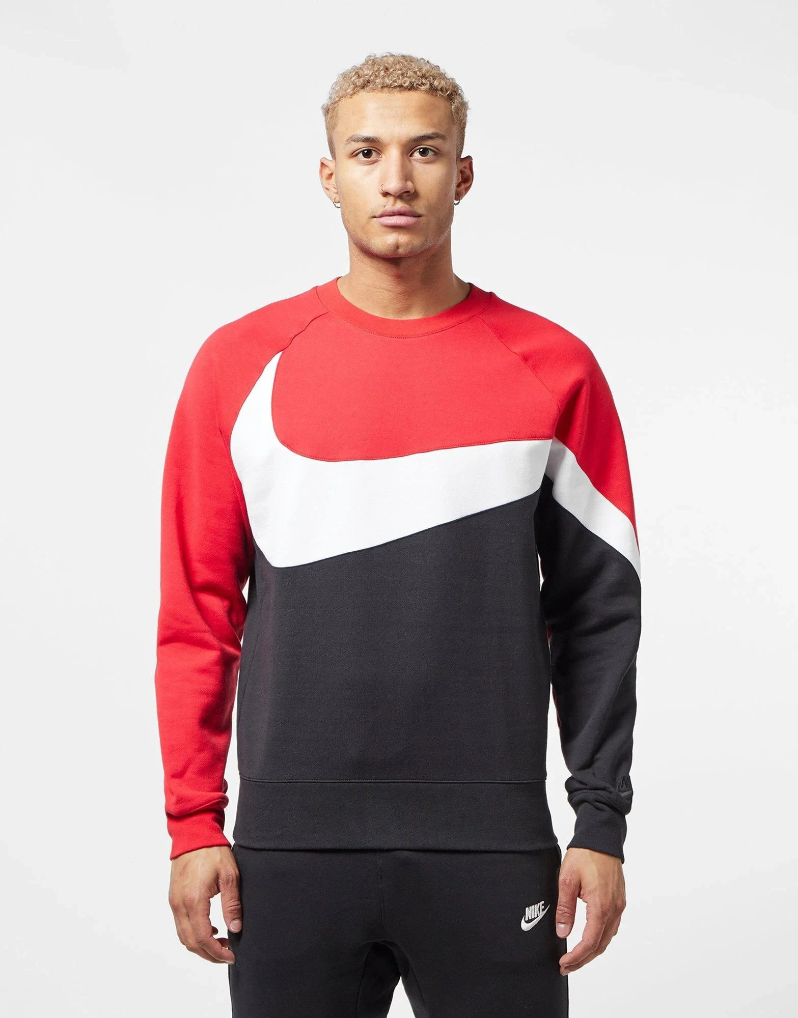 Nike Sweat Big Swoosh Colorblock – Nike – taille L 2