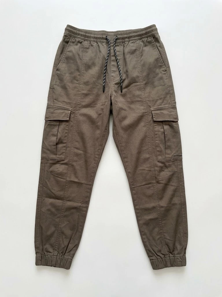 Pantalon cargo jogger kaki