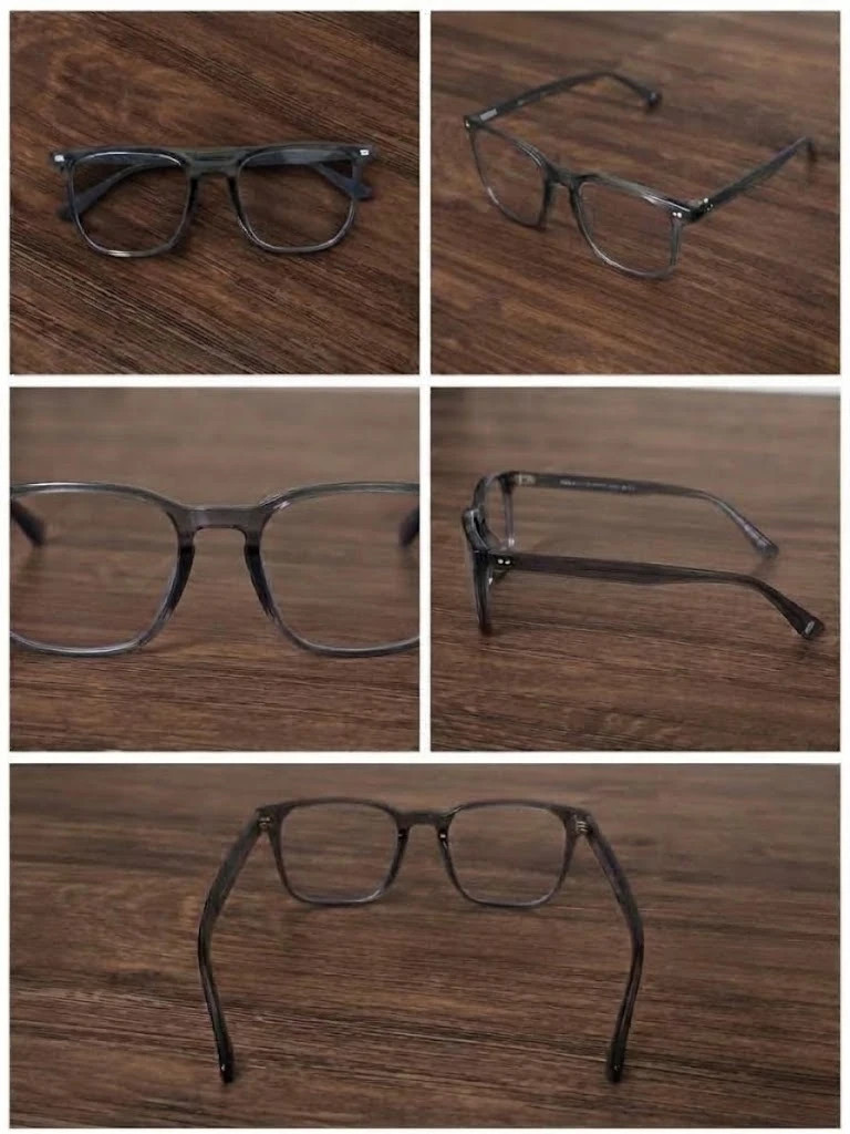 Lunettes élégantes en acétate ( anti lumière bleu ) 2