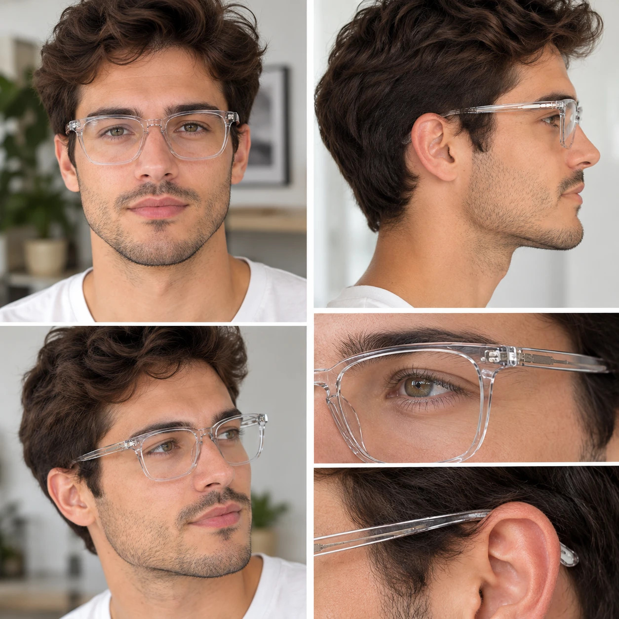 Lunettes de vue / style transparentes 3