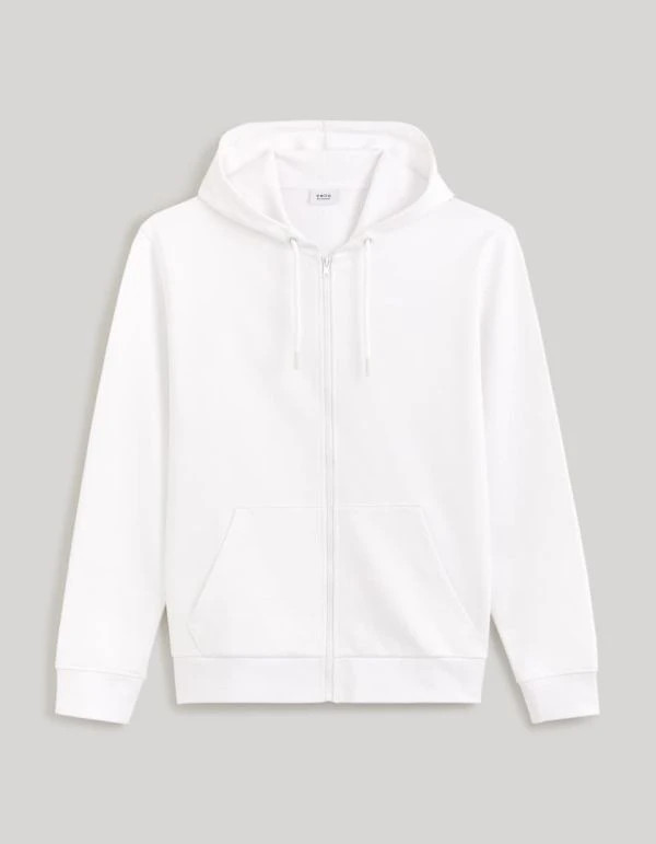 Gilet zippé à capuche Celio - Blanc – Celio – taille L 2