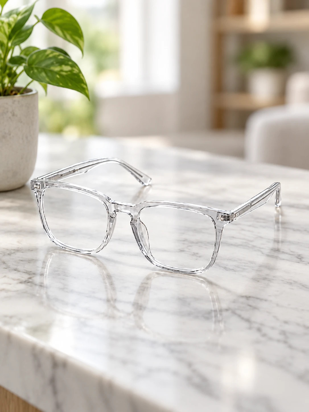 Lunettes de vue / style transparentes