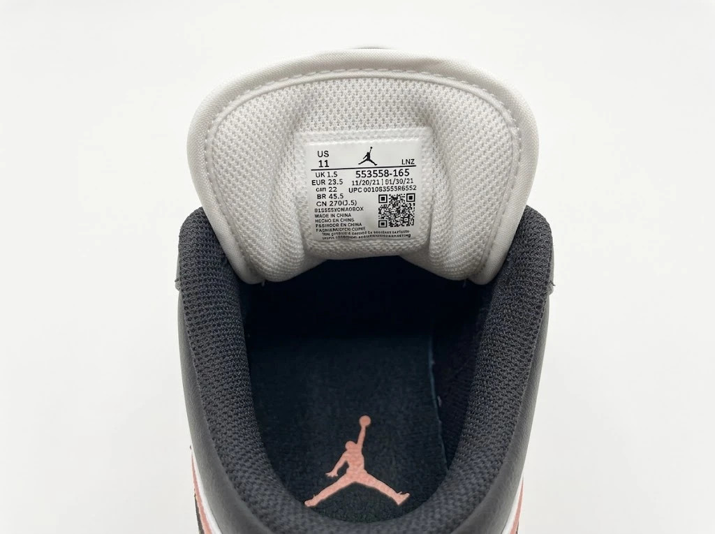 Air Jordan 1 Low Black Rust Pink – Nike – taille 45,5 4