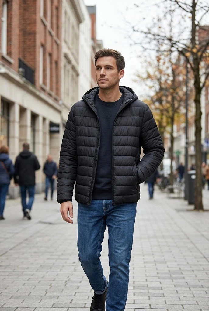 Doudoune légère – H&M – taille L 3