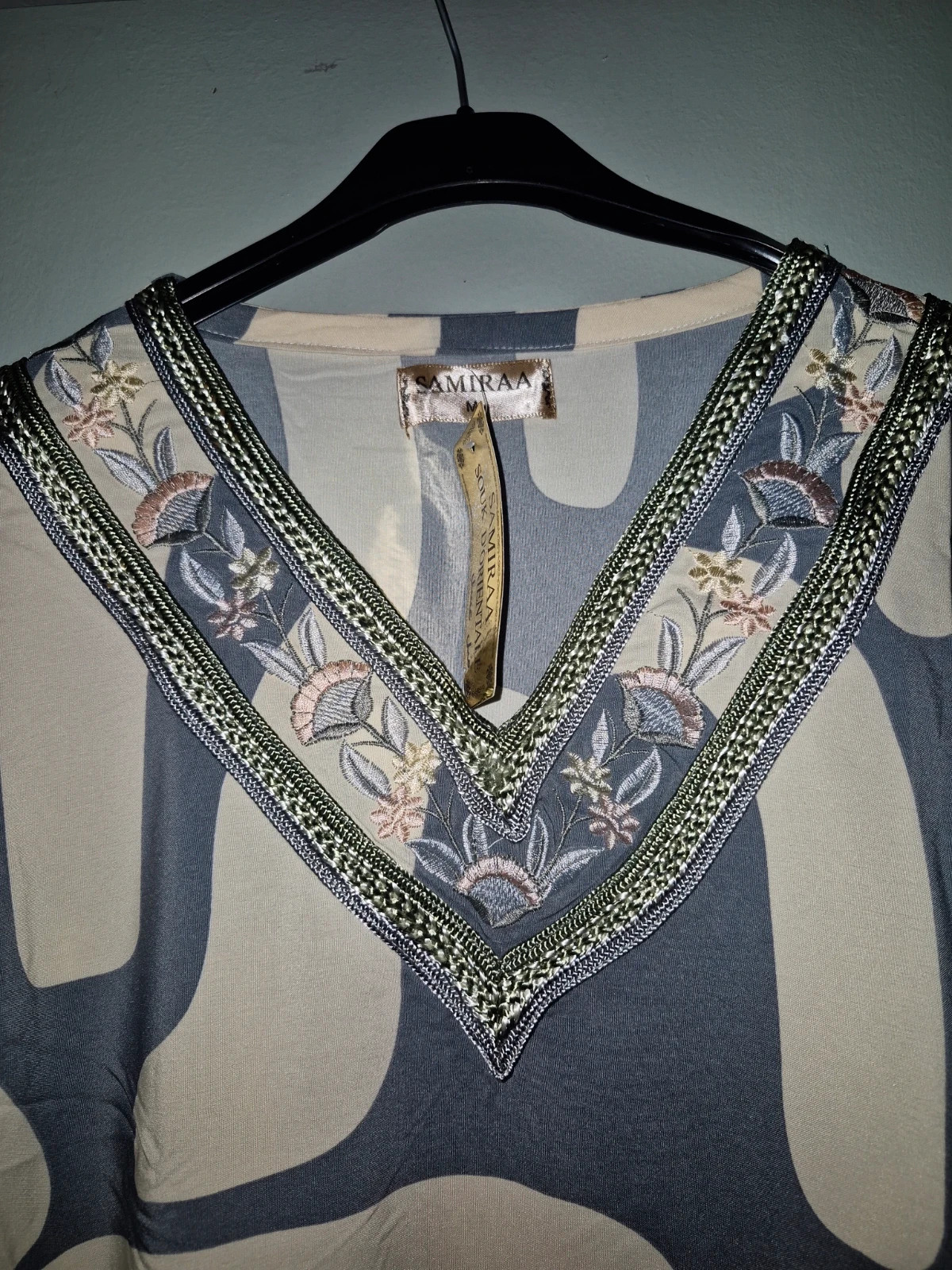 Robe à motif – SAMIRAA – taille M / 38 / 10 4