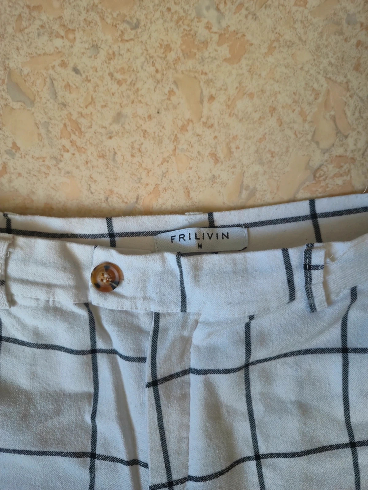 Pantalon Chino Frilivin à carreaux – Frilivin – taille M 3