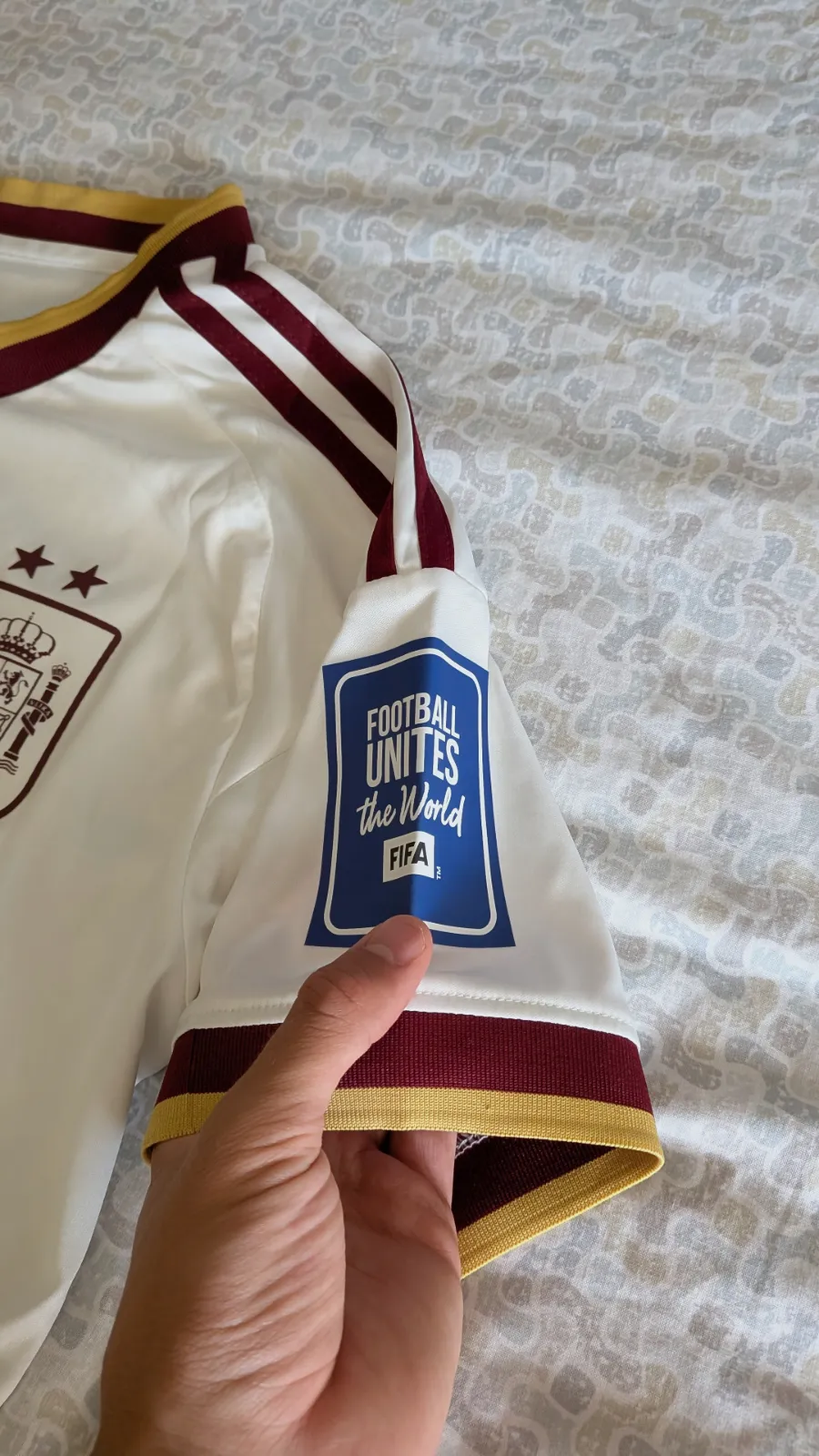 Spain football jersey 2 ⭐ – Adidas – taille M 4