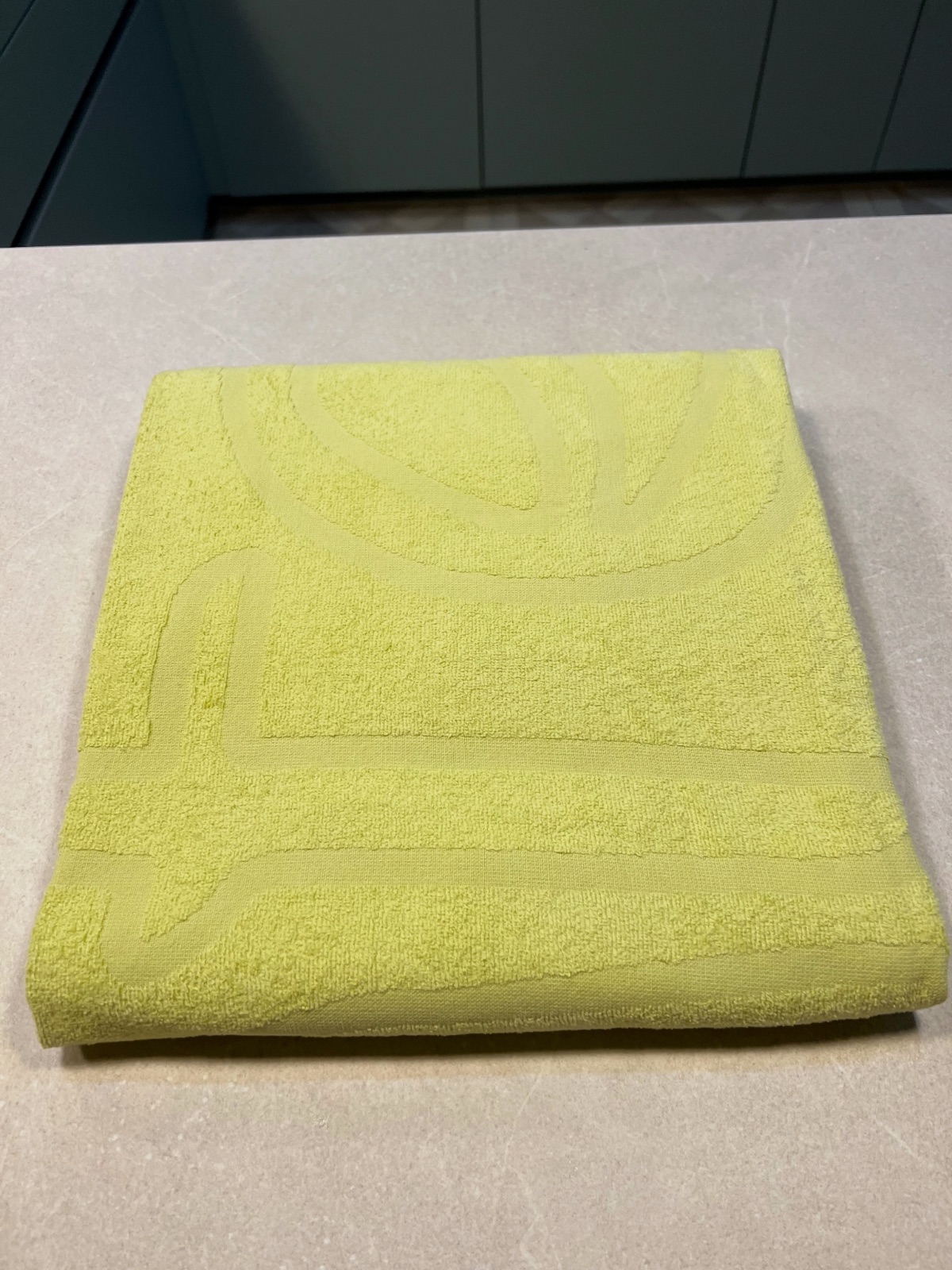 Lot de 2 grands draps de bain / serviettes de plage Auchan 100% coton – Auchan 2
