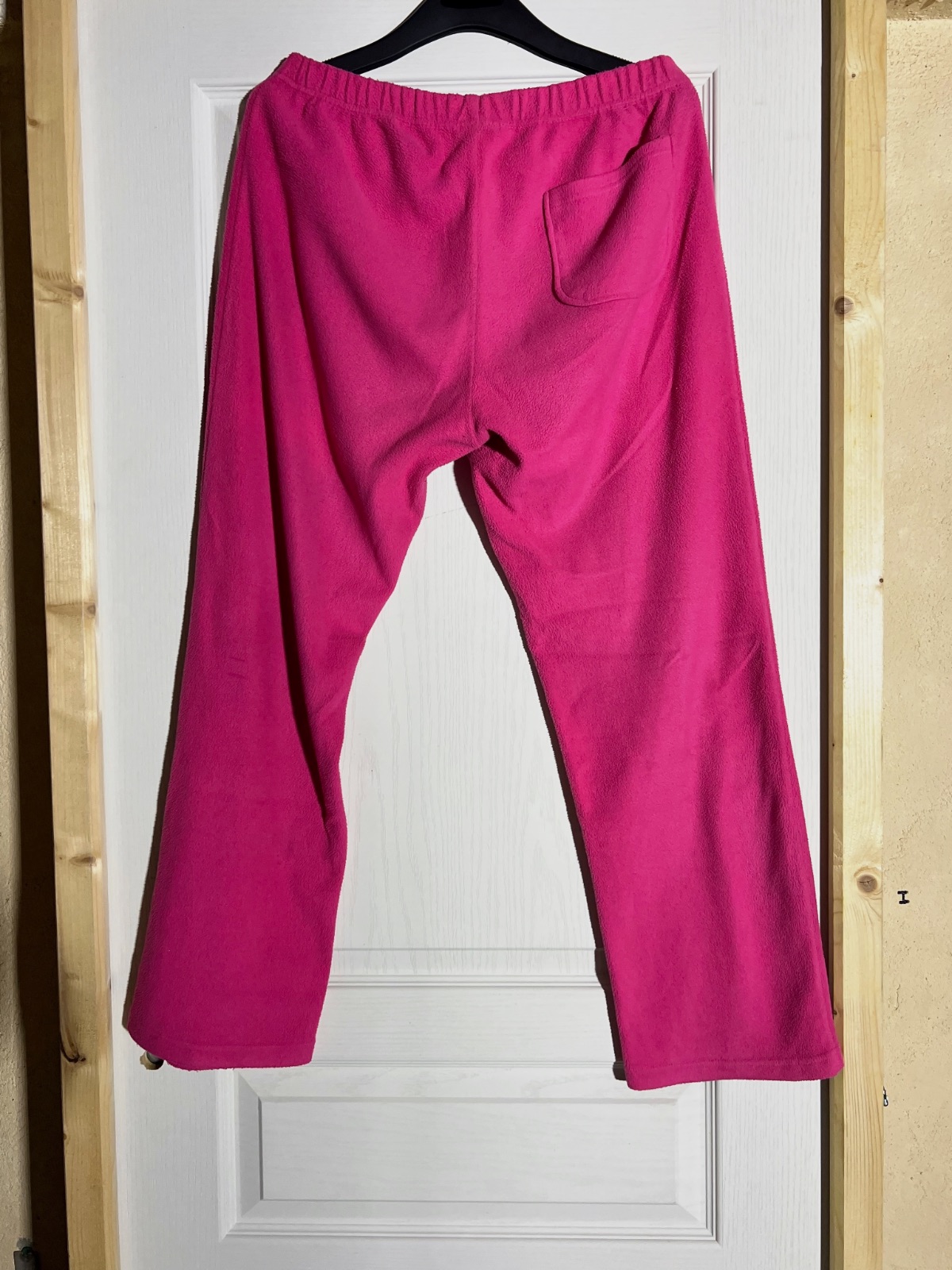 Pantalon décontracté rose fuchsia en polaire – Taille S/M – Bon état – Sans marque – taille M 2