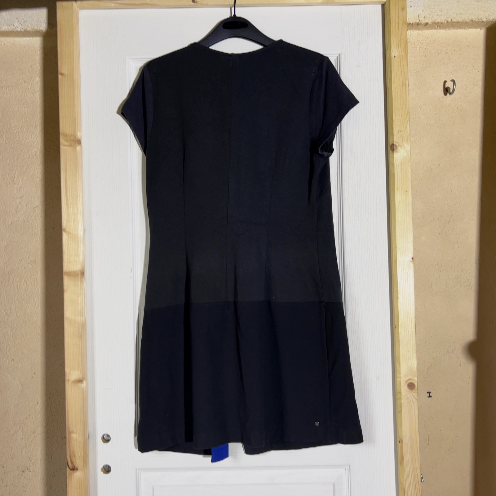 Miss Captain Trend robe T-shirt 42 noir/bleu color block zip – Miss captain trend – taille XL 2