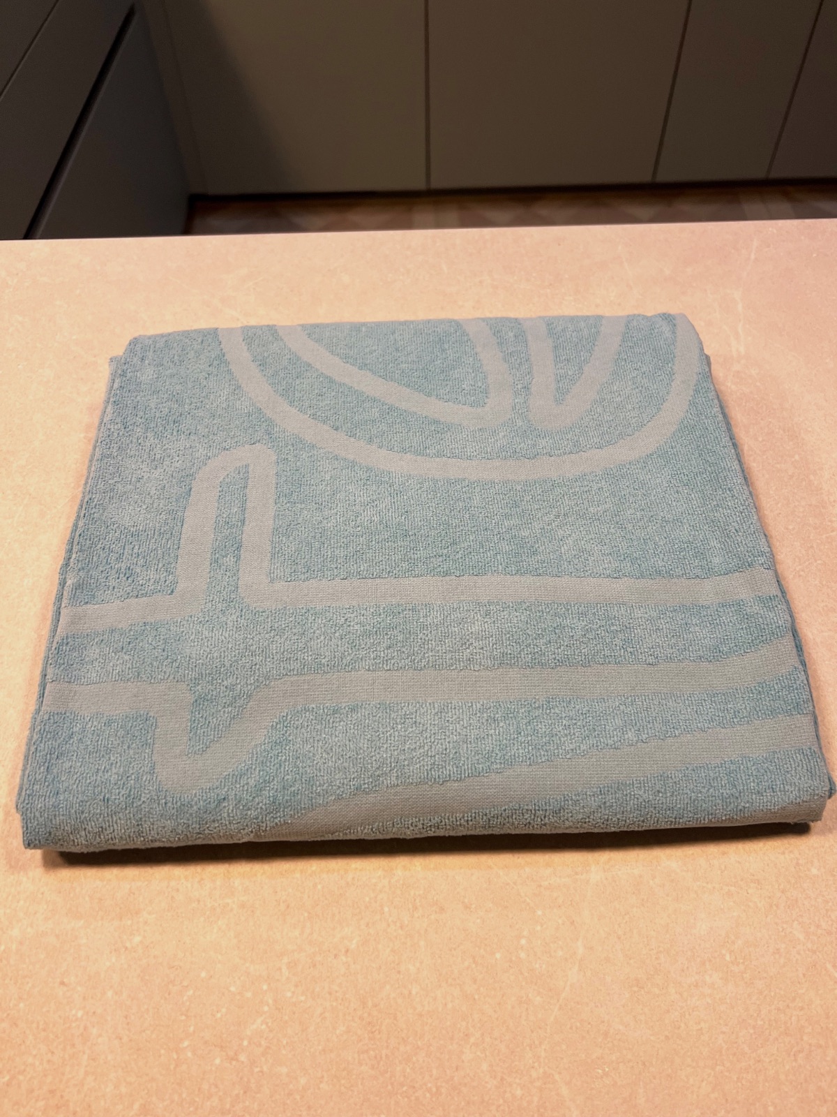 Lot de 2 grands draps de bain / serviettes de plage Auchan 100% coton – Auchan 3