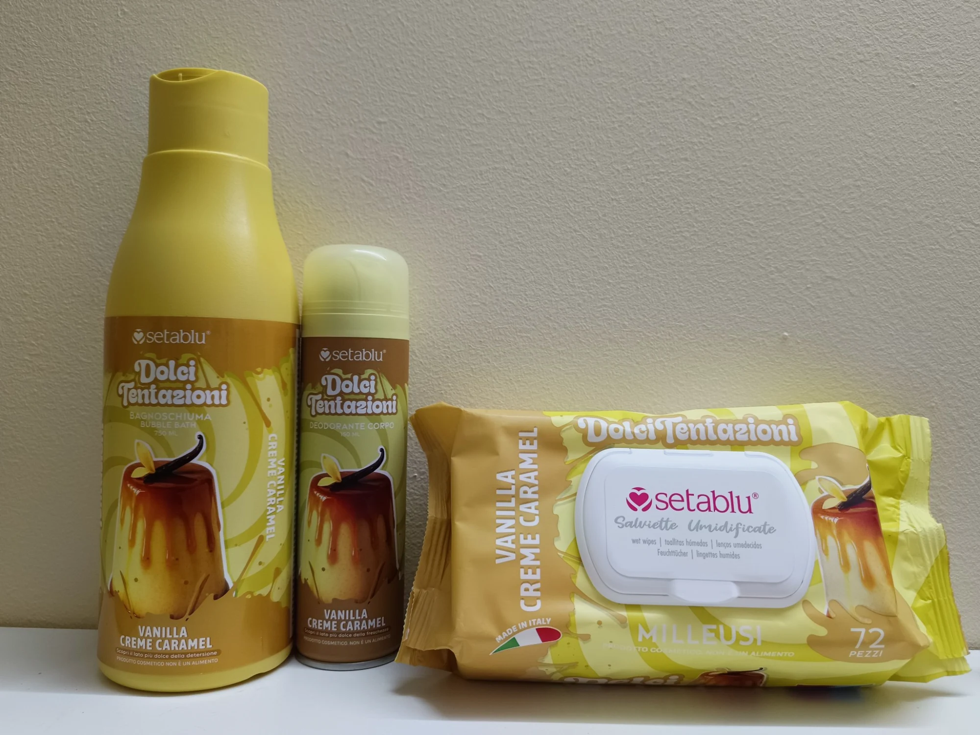 Pack vainilla caramelo
