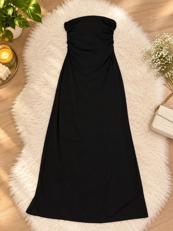 Robe noire longue avec fente arrière 🖤 🖤 Taille S – Jennyfer – taille S / 36 / 8 3