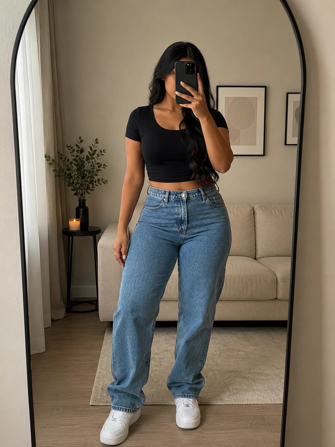 Jean large – Shein – taille M / 38 / 10 2