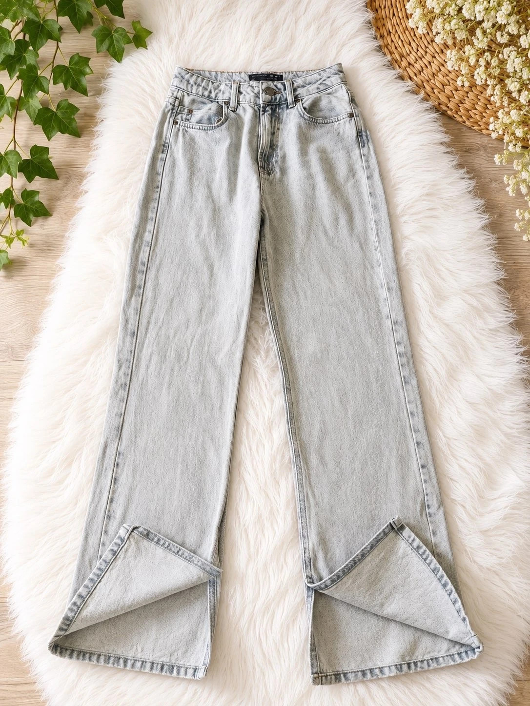 Jean gris – Stradivarius – taille XS / 34 / 6 2