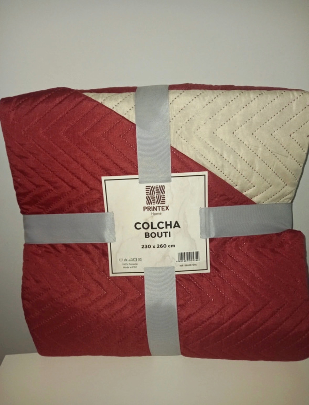 Colcha reversible 