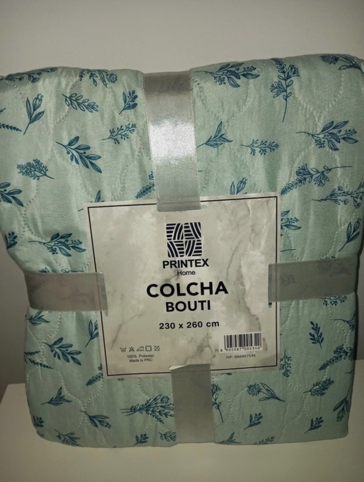 Colcha reversible 