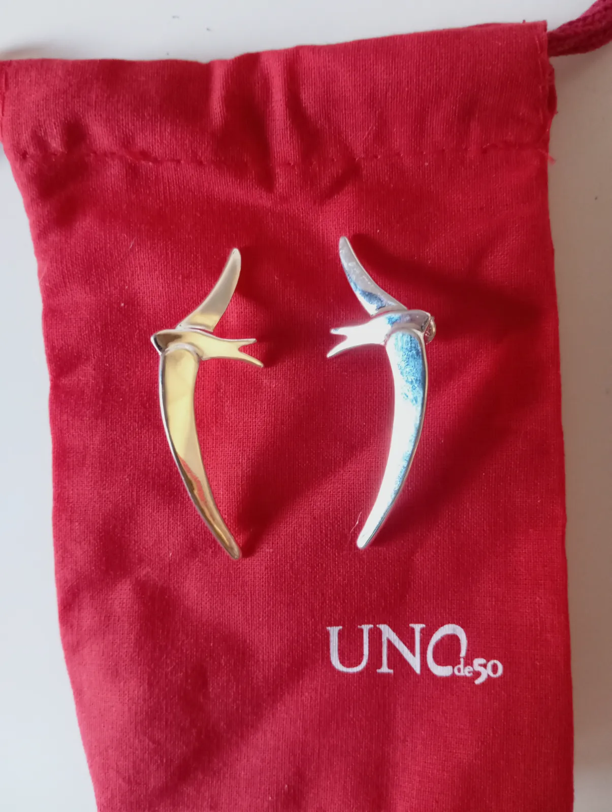Pendientes golondrinas Unode50  – Unode50 – taille Taille unique 3