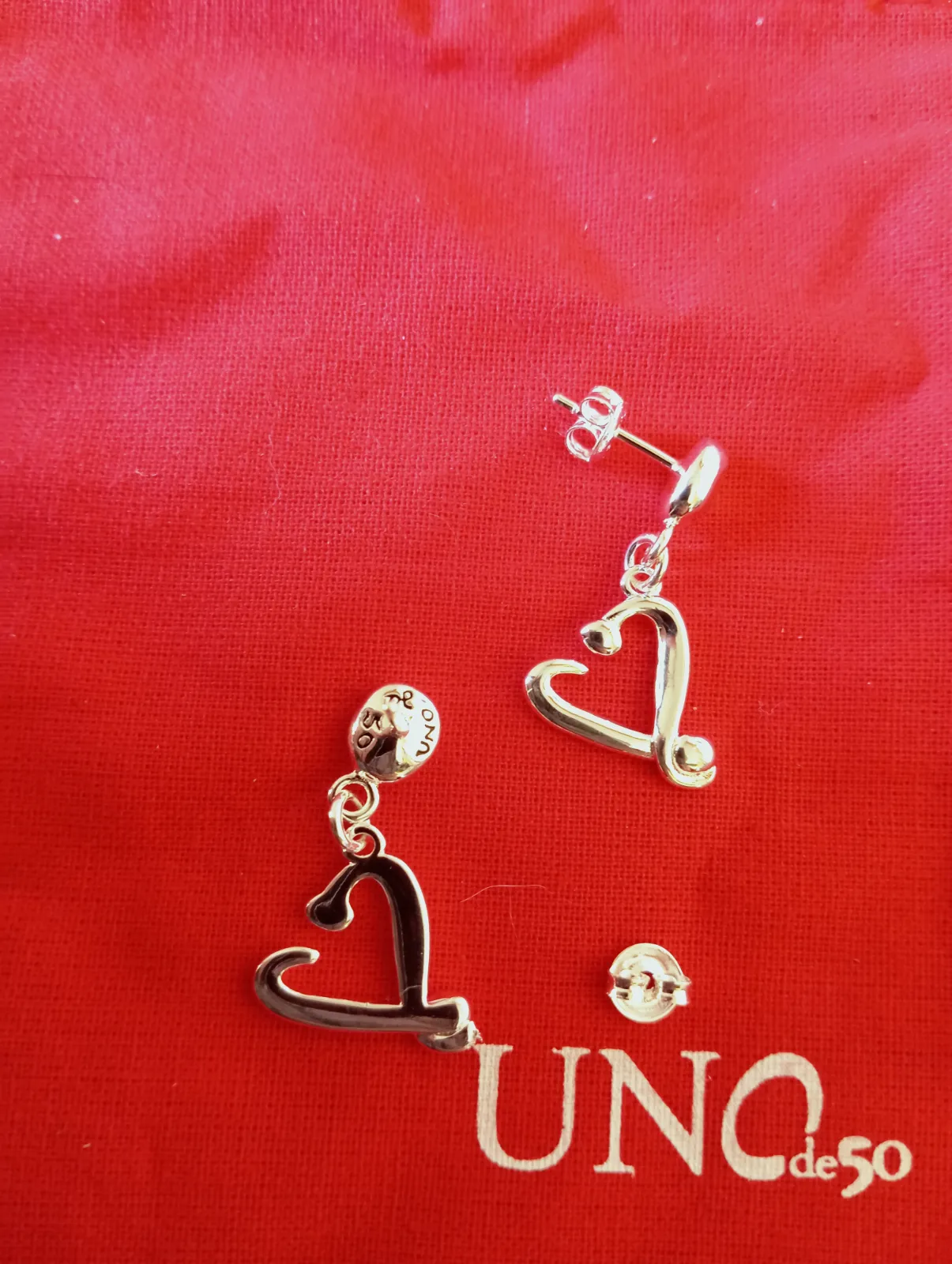 Pendientes corazón Uno de 50 – Unode50 – taille Taille unique 2