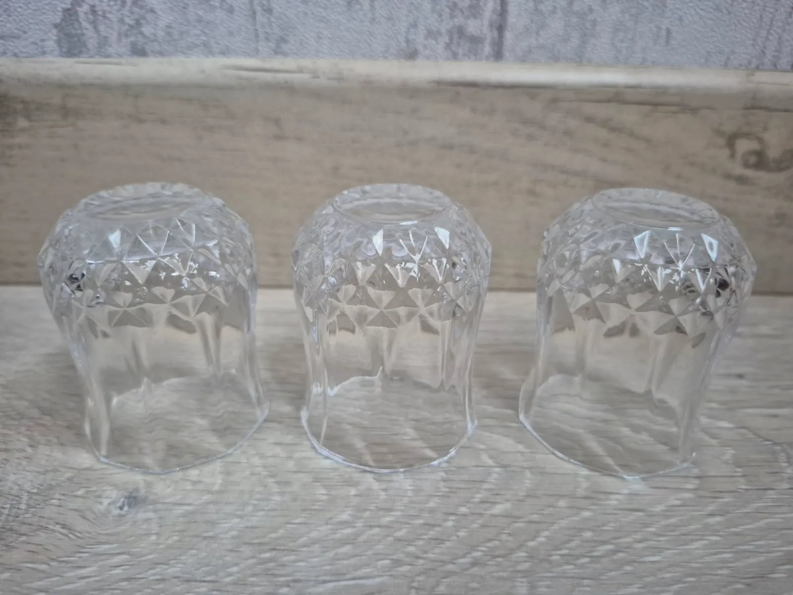 Lot de 3 verres à liqueur Cristal d’Arques Longchamp vintage 5,5 cm de haut , 4 – Cristal d'Arques 3