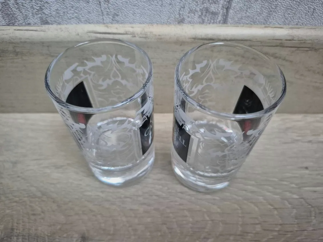 Verres à whisky 9 cm de haut , 4,5 de diamètre / MD876 – Clan Campbell 3