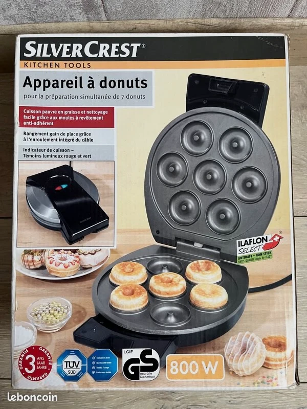 Appareil à donuts Silvercrest / MD127