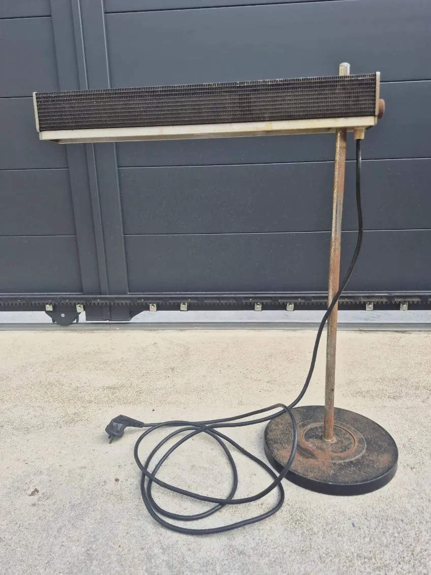 2 Lampes de bureau vintage années 70 – design industriel A rénover/ MD1481 – sans 4