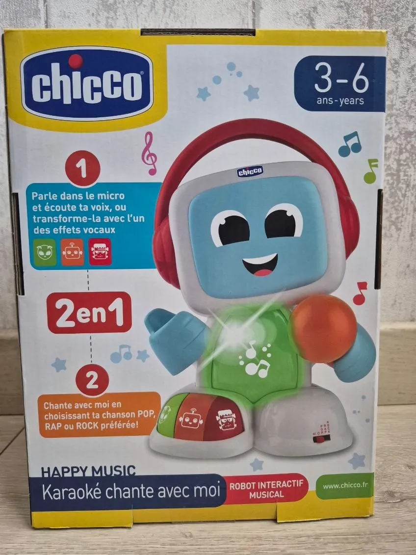 Chicco Robit Jeu Musical électronique avec Microphone, Jouet Musical pour Enfant – Chicco – taille 3 ans 2