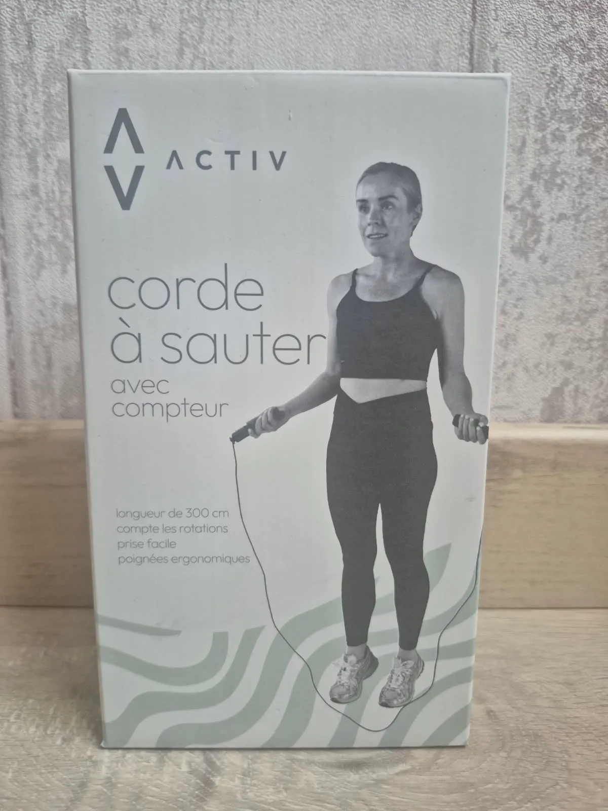Corde à sauter avec compteur de 300cm neuve / MD1314 – Activ 3