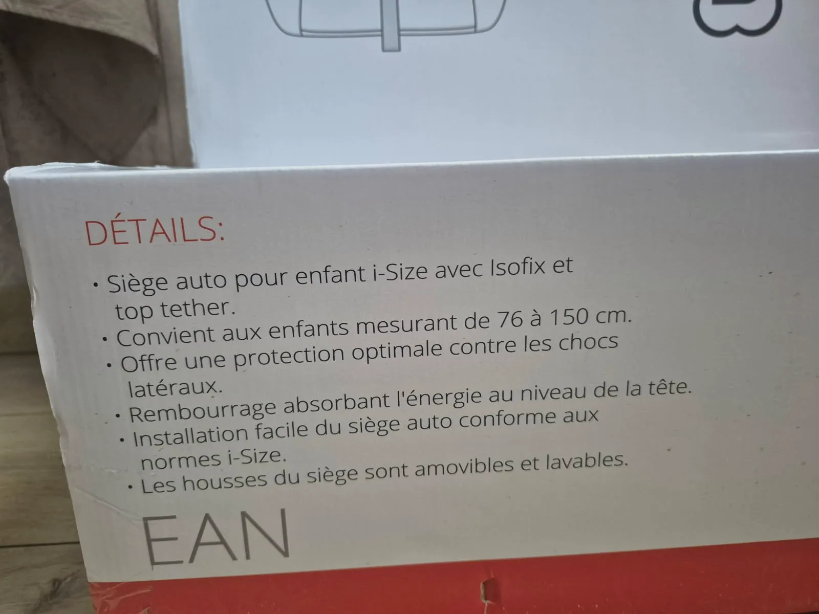 Siège auto FreeFix i-Size de 76 à 150cm FreeMove BABYGO / MD1024 – BabyGo – taille 12 ans 5