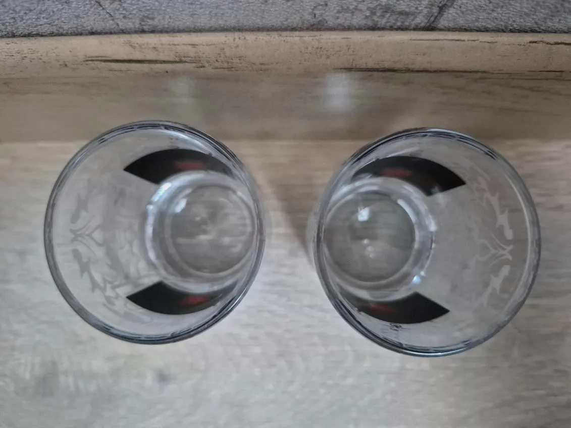 Verres à whisky 9 cm de haut , 4,5 de diamètre / MD876 – Clan Campbell 2