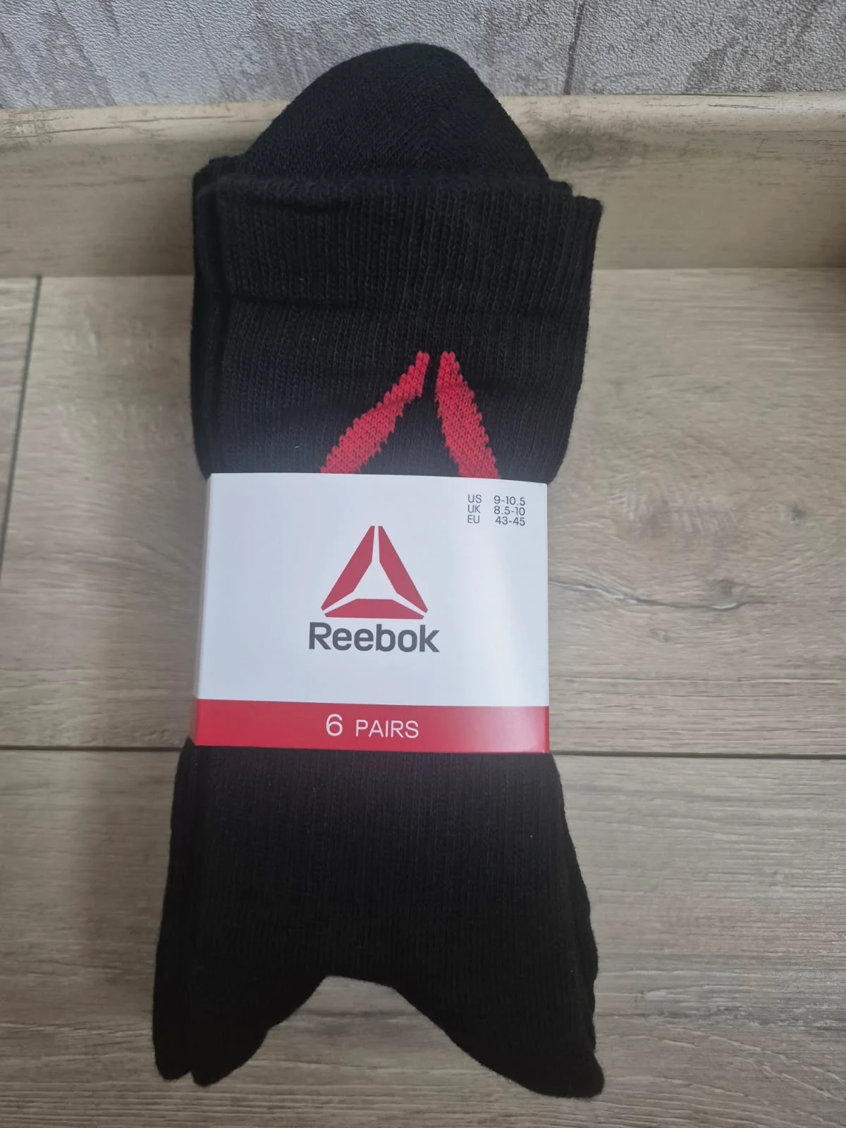 Lot de 6 paires de chaussettes reebok en 43-45 neuves