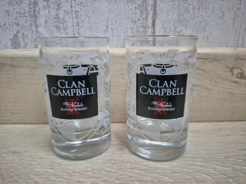 Verres à whisky 9 cm de haut , 4,5 de diamètre / MD876