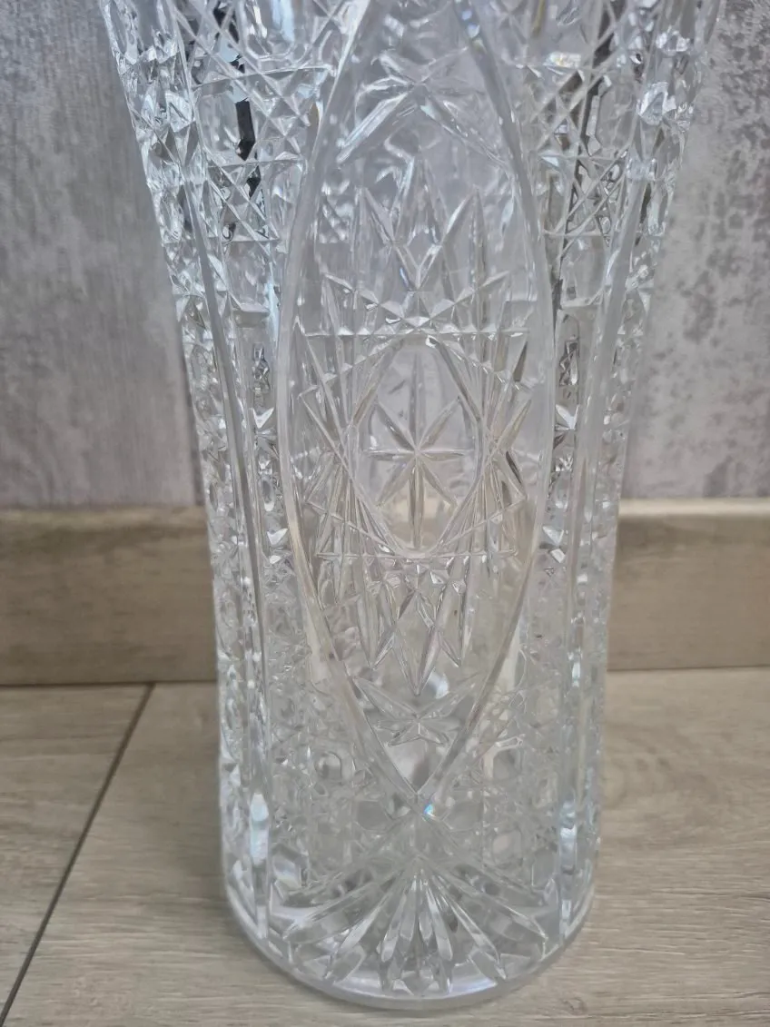 Vase cristal d'arque de 30,5 cm , 16 cm de diamètre / MD1777 – Cristal d'Arques 2
