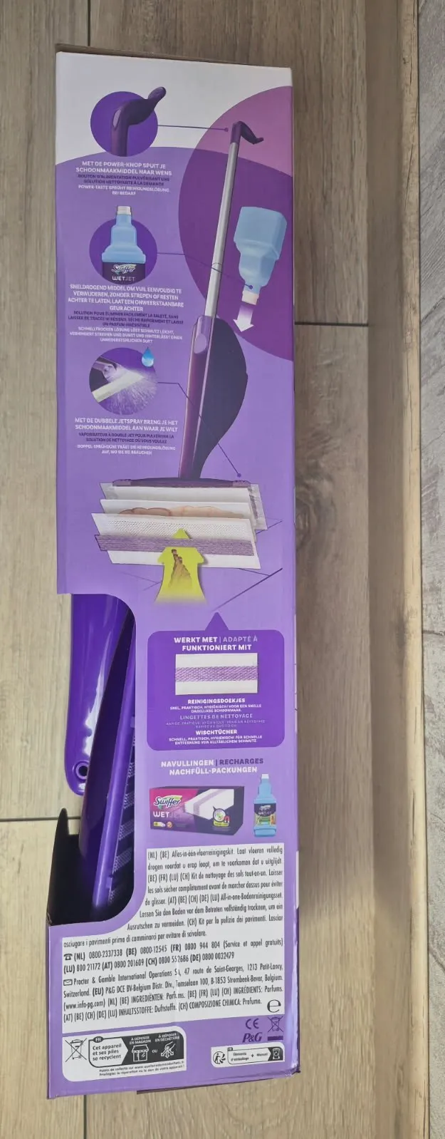 Kit de nettoyage Balai Pulverisateur Lingettes et Solution Nettoyante SWIFFER /  – Swiffer 2