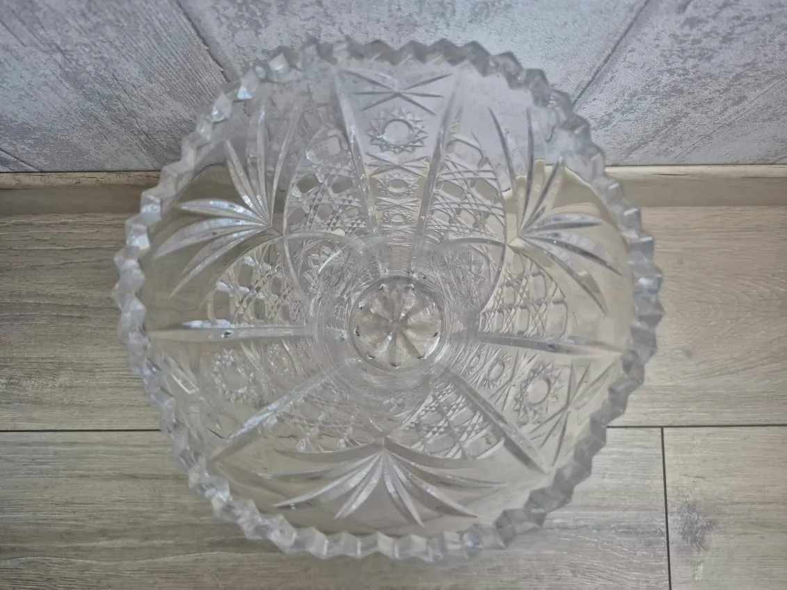 Vase cristal d'arque de 30,5 cm , 16 cm de diamètre / MD1777 – Cristal d'Arques 4