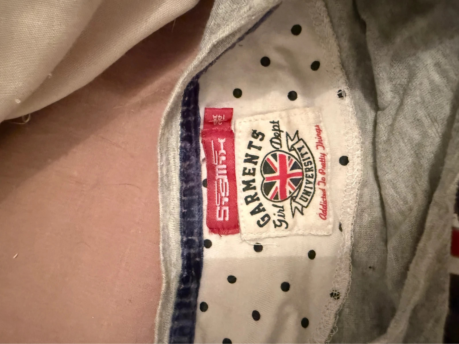Lot 2 t-shirt – Just – taille 14 ans / 164 cm 4