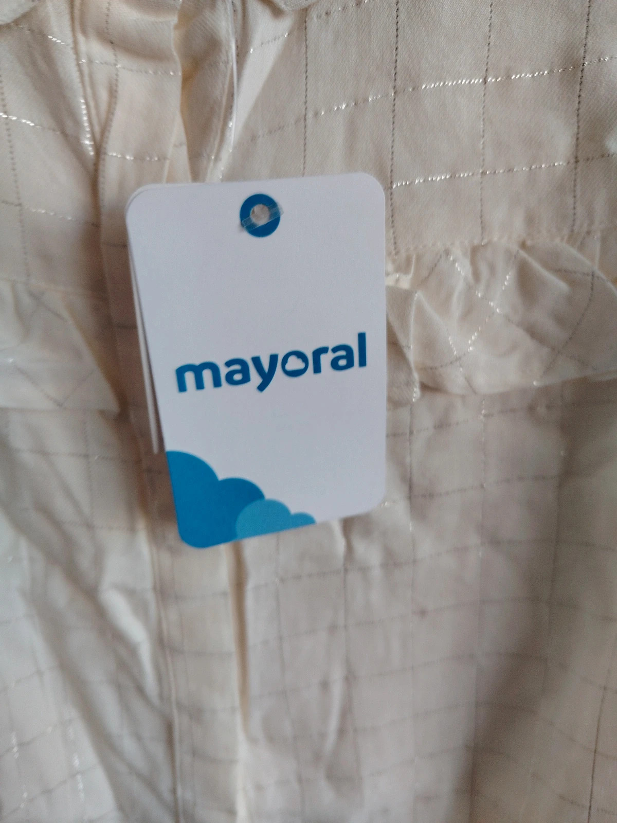 Blusa Mayoral blanca con brillo Talla 14 años 157 cm – Mayoral – taille 14 ans / 164 cm 5