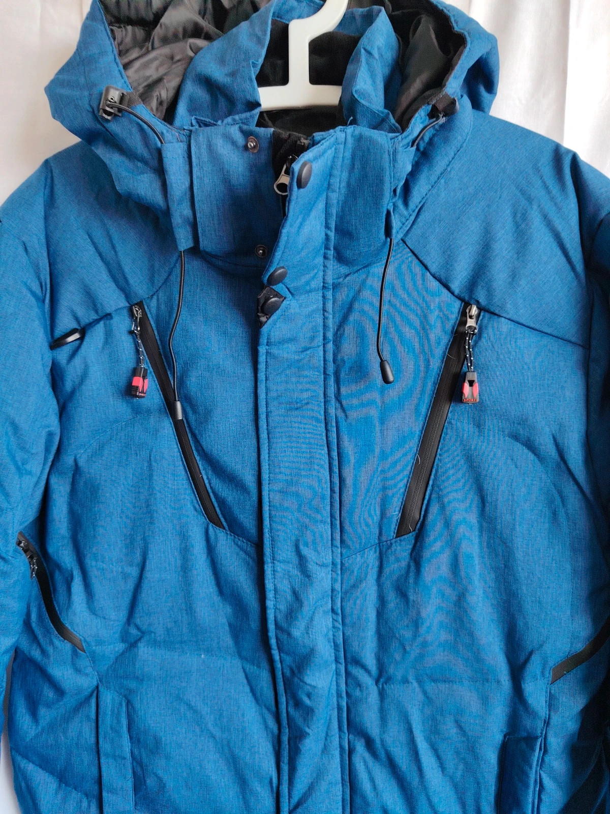 Chaqueta Técnica de Nieve / Esquí de Plumón Down Jacket Azul – down fkow – taille XL 2
